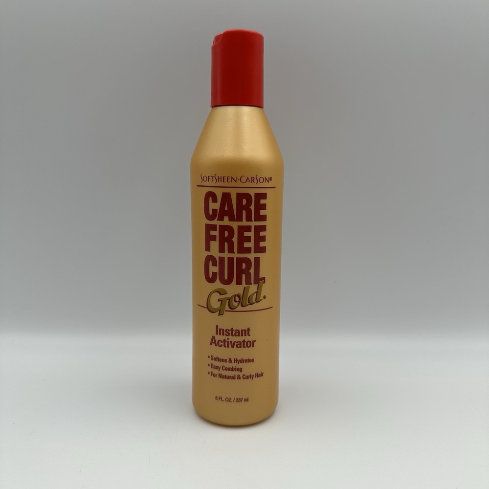 SoftSheen Carson Care Free Curl Gold Hair Instant Activator 8 fl oz